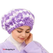 کلاه حمام زیگزاگی
